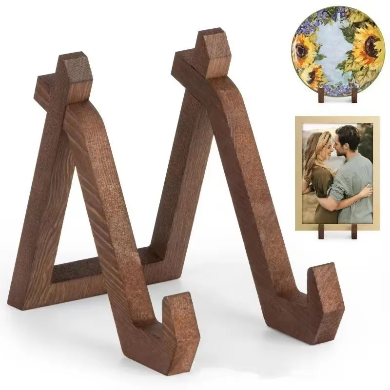 Home Cooking Menu - Vintage Wooden Plate Holder Photo Frame