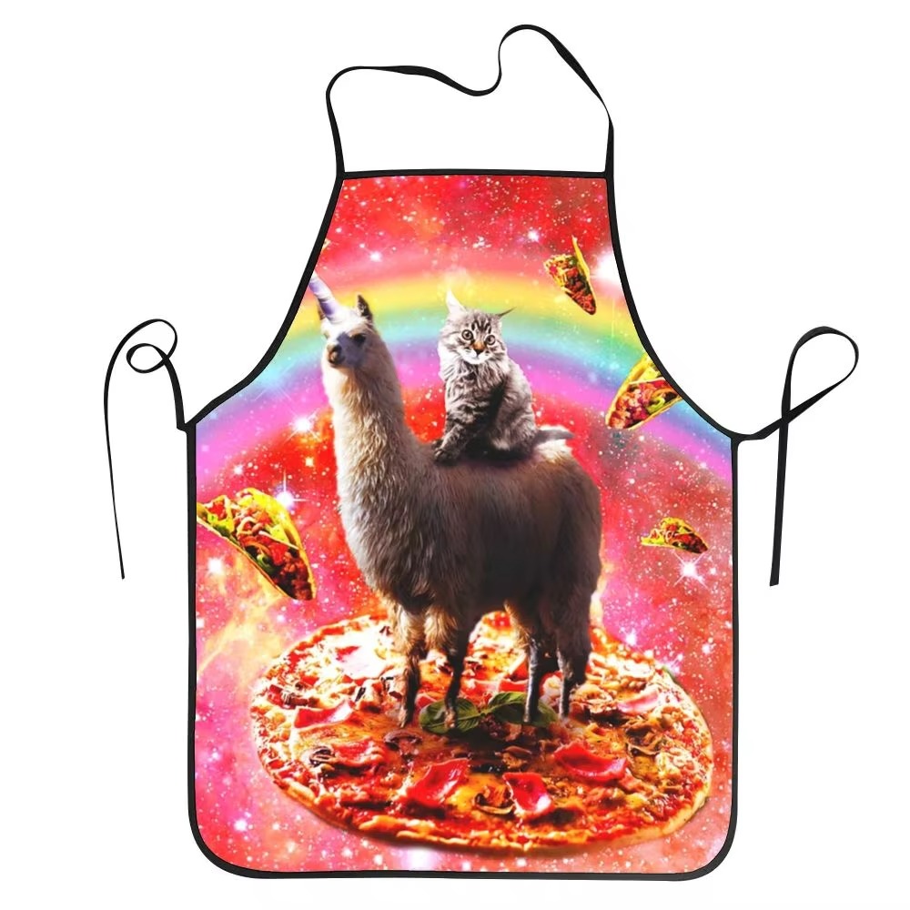 1PC Unisex Space Pizza Cat Apr - Home Cooking For Cats review and price