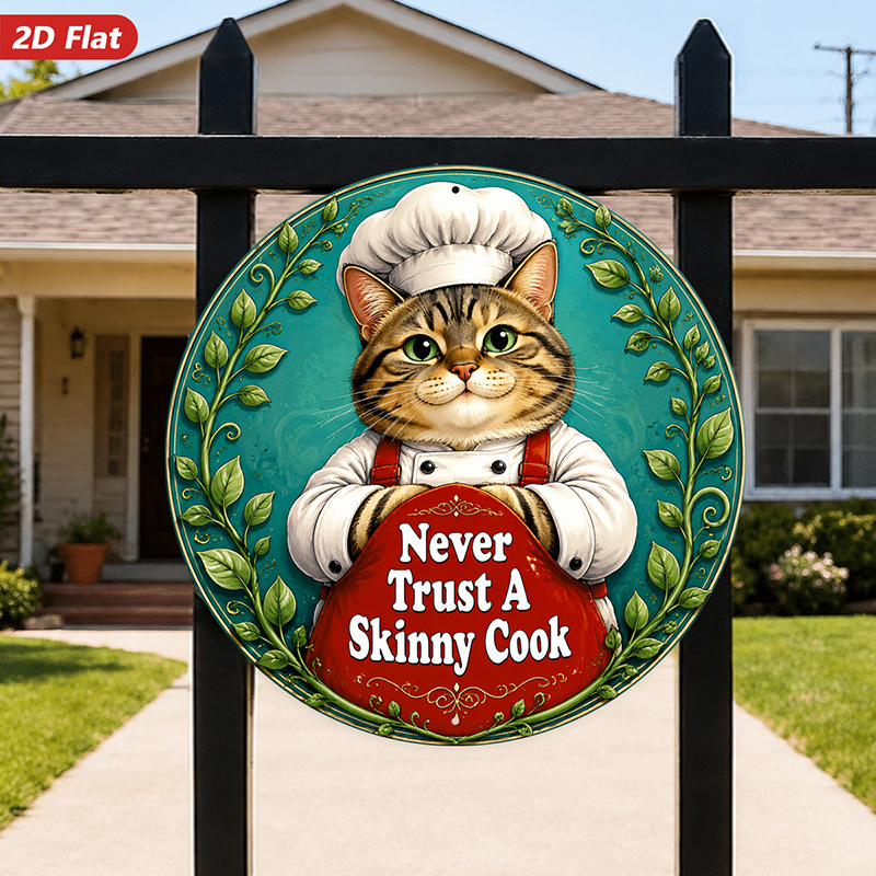 2D Flat, 1pc Never Trust Skinn - Home Cooking Quotes review and price