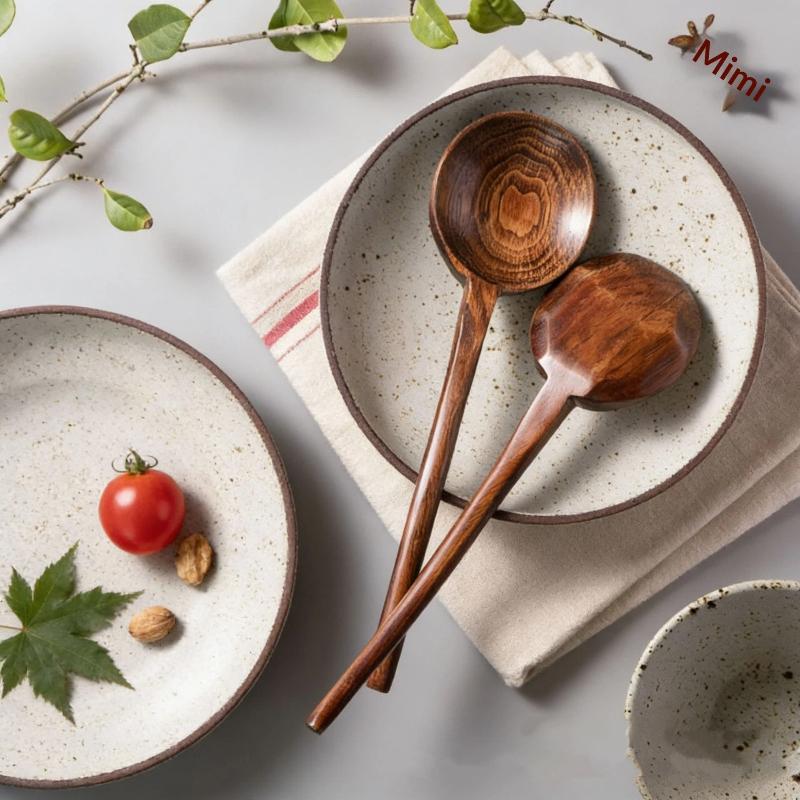1Pc Long‑Handle Wooden Ramen S - Home Cooking In Japanese review and price