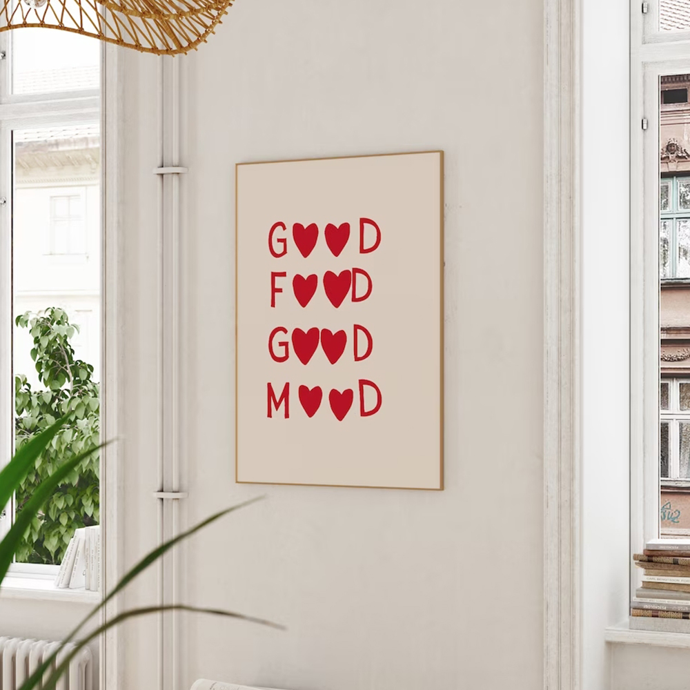 Minimalist Aesthetic Heart Cut - Home Cooking Quotes review and price