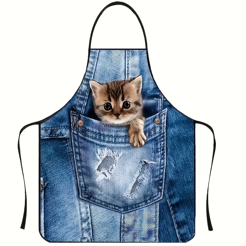 1pc Cute Denim Blue Pocket Cat - Home Cooking For Cats review and price