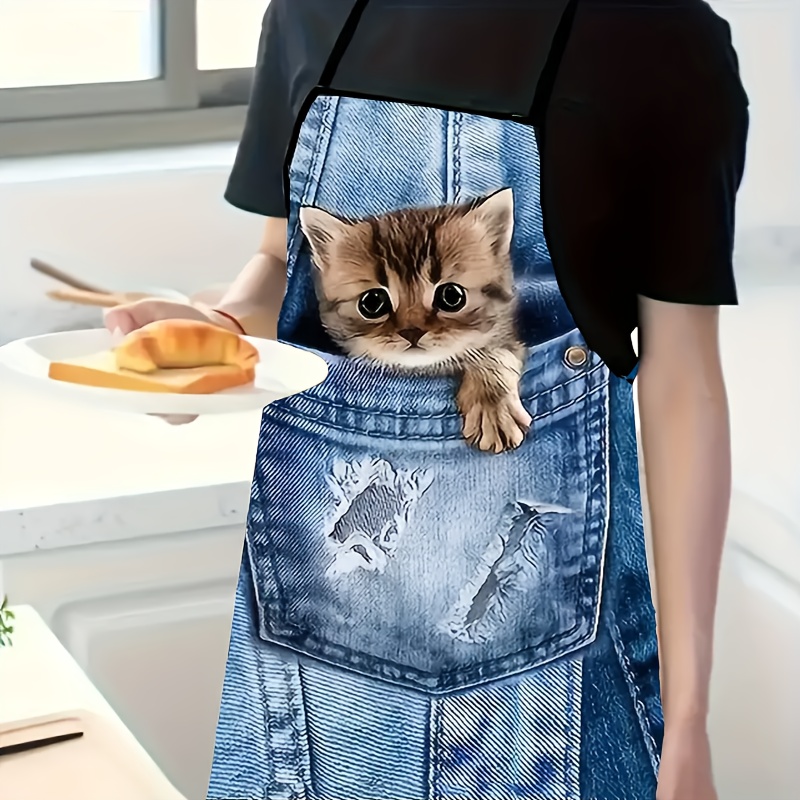 1pc Cute Denim Blue Pocket Cat - Home Cooking For Cats review and price