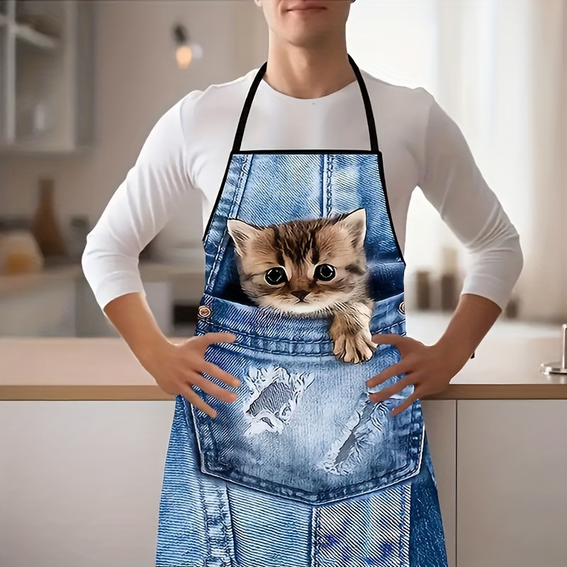1pc Cute Denim Blue Pocket Cat - Home Cooking For Cats review and price