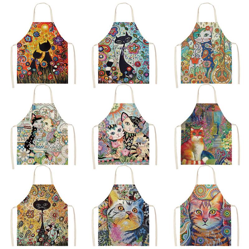 Flower Kitchen Cooking Apron C - Home Cooking For Cats review and price