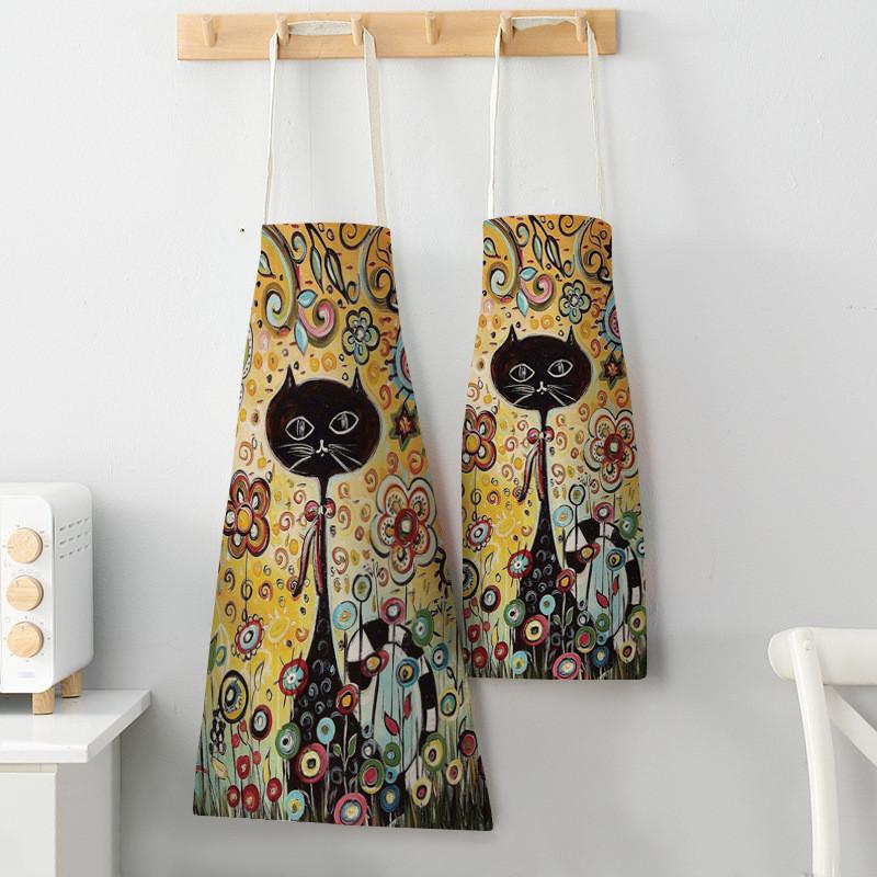 Flower Kitchen Cooking Apron C - Home Cooking For Cats review and price