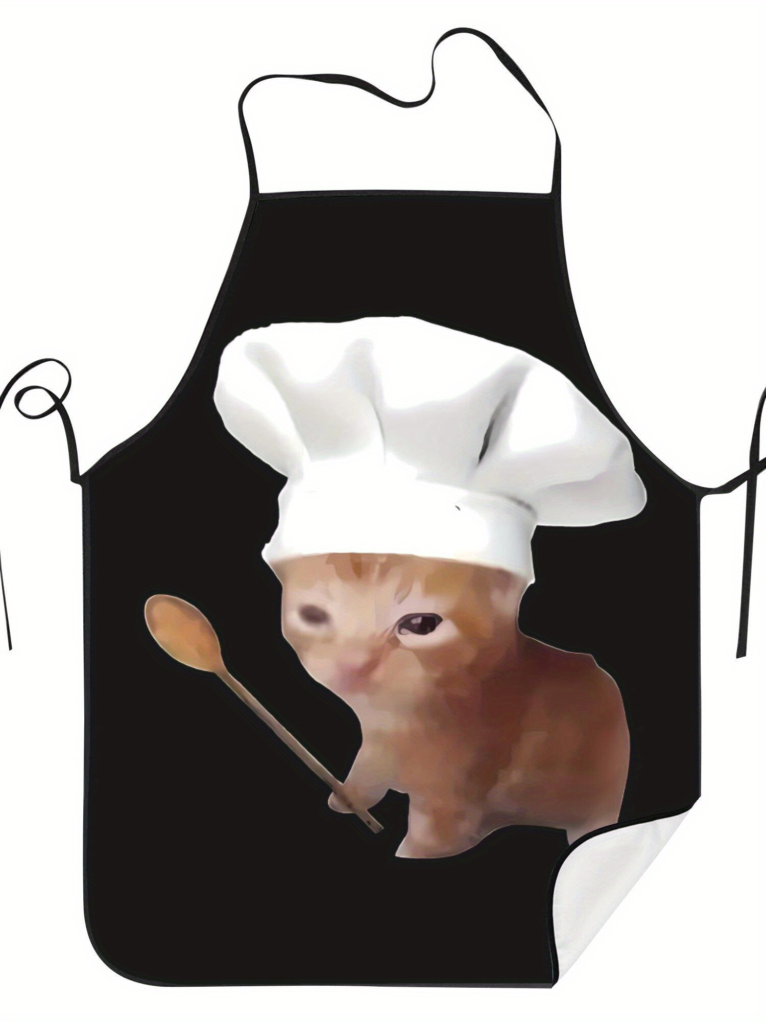 Funny Chef Crying Cat Apron Ki - Home Cooking For Cats review and price