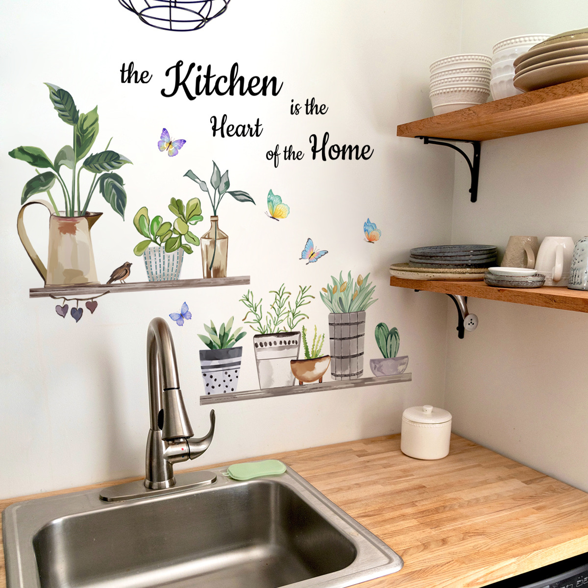Kitchen Green Plants Cooking A - Home Cooking Quotes review and price