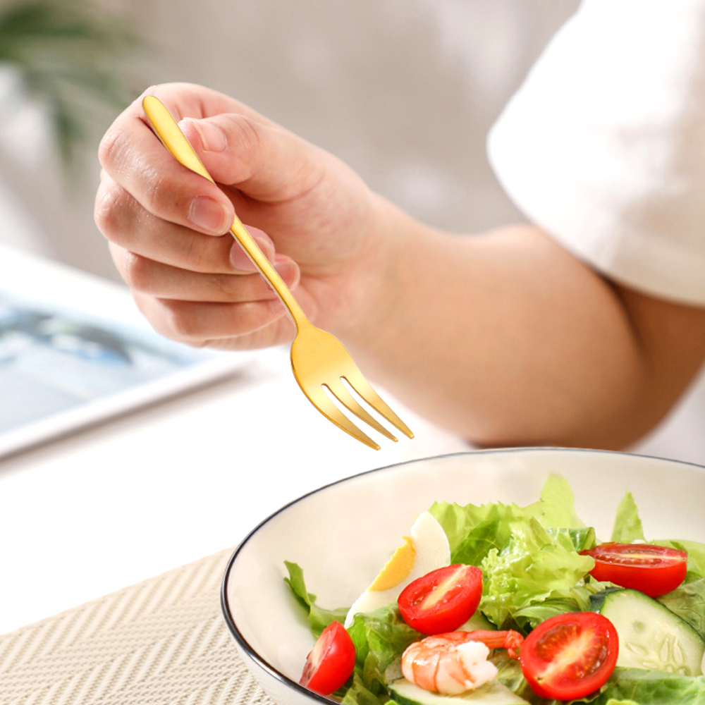 1/4/5/6Pcs Tea Forks Fruit For - Home Cooking Utensil Set review and price