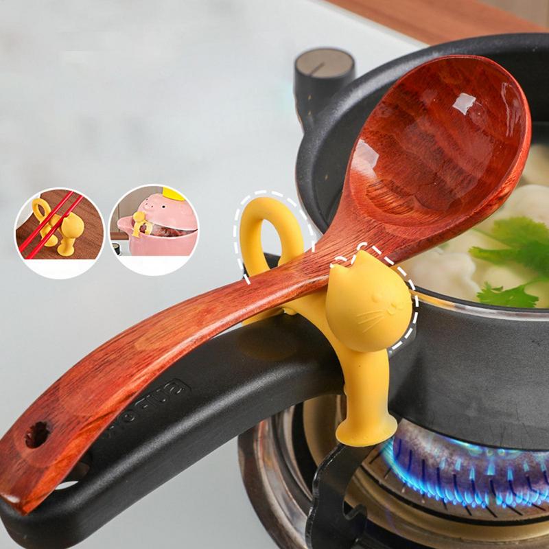 Spoon Rest Cat Shape Spoon Coo - Home Cooking For Cats review and price