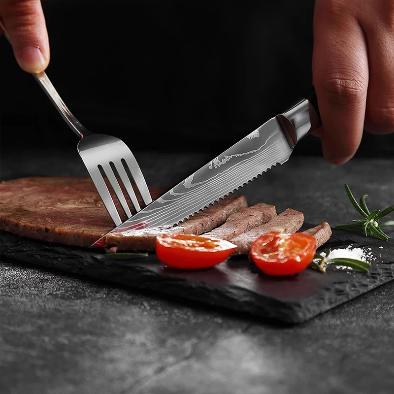Steak Knives 1-6pcs Serrated B - Home Cooking Restaurants review and price